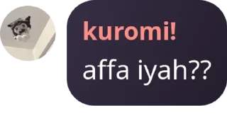 🧖 emoji Pretty Kuromi Telegram sticker 12 of 27