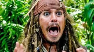 😱 emoji Captain Jack sparrow Telegram sticker 24 of 31