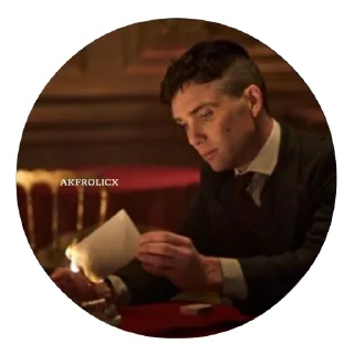 🙂 emoji Tommy Shelby @Vincent_gomas_2255 Telegram sticker 7 of 14