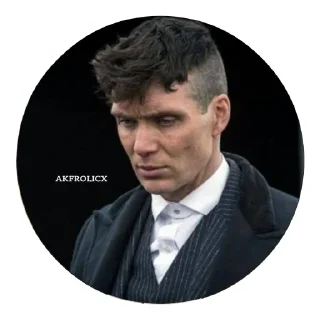 🙁 emoji Tommy Shelby @Vincent_gomas_2255 Telegram sticker 10 of 14