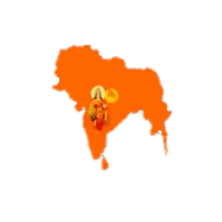 😍 emoji @MereChannels Hindutva Pack Telegram sticker 14 of 33