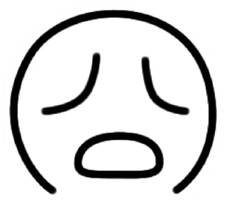 😩 emoji Aru Stickers | @CozyFocx Telegram sticker 4 of 120