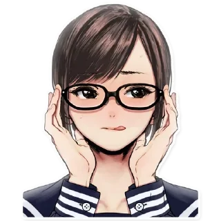 🤓 emoji @azuregrl_irl Vol.1 Telegram sticker 9 of 120