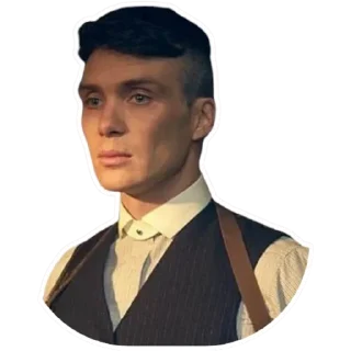 😕 emoji Thomas Shelby @Stickersey Telegram sticker 22 of 35