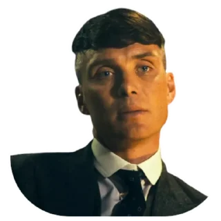 😕 emoji Thomas Shelby @Stickersey Telegram sticker 16 of 35