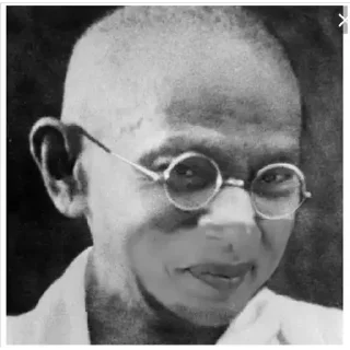 😌 emoji Brut Gandhi Telegram sticker 22 of 22