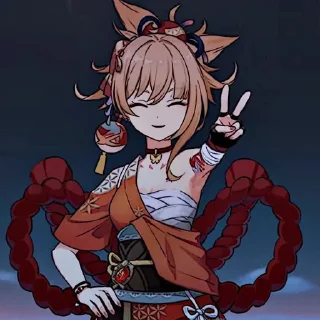 👘 emoji ₍ᐢ..ᐢ₎⊹ ────  ֹYoimiya  ───  @Mitsuzena Telegram sticker 6 of 55