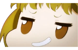 😏 emoji Anime Smug • @AnimeCrunch_Stickers Telegram sticker 24 of 65