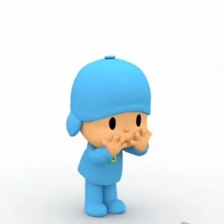 🤭 emoji sticker pocoyo buatan asaa Telegram sticker 14 of 39