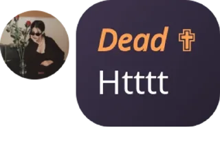 Sticker from Dead