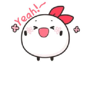 😆 emoji chick & bunny | @cutestickers4you Telegram sticker 17 of 20