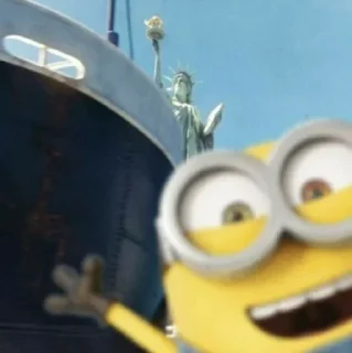 Sticker from minion