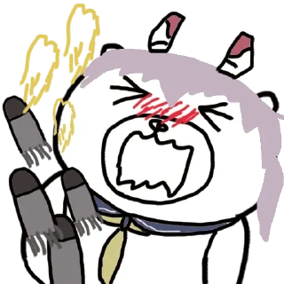 😘 emoji 摸摸熊：鼠繪專區.@cutemomobear Telegram sticker 23 of 97