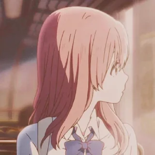 🌸 emoji – Shouko nishimiya Telegram sticker 18 of 30