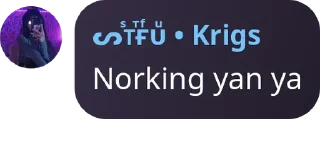 Sticker from Nigga