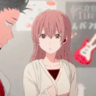 🌸 emoji – Shouko nishimiya Telegram sticker 23 of 30