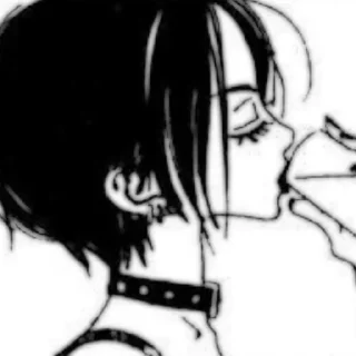 🎤 emoji ㅤㅤ⊰⸼ @Fckmne 𖧧 @KKICHIROU Telegram sticker 19 of 40