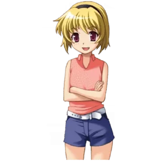 🌟 emoji Houjou Satoko @encothird Telegram sticker 24 of 48