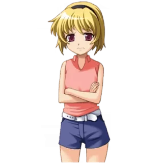 🌟 emoji Houjou Satoko @encothird Telegram sticker 23 of 48