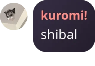 👩 emoji Pretty Kuromi Telegram sticker 13 of 27