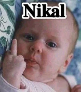 🙂 emoji @about_manthan_13 𝓑𝓪𝓫𝓲𝓮𝓼 Telegram sticker 21 of 27