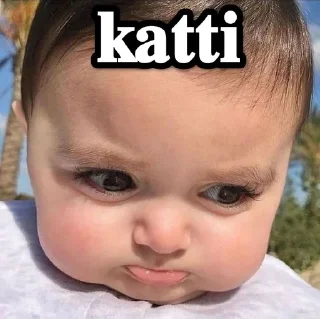 😒 emoji @about_manthan_13 𝓑𝓪𝓫𝓲𝓮𝓼 Telegram sticker 8 of 27
