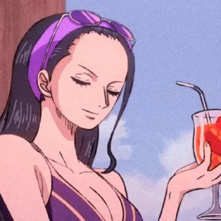 💞 emoji Nico robin - @onigiriihelpp Telegram sticker 16 of 22