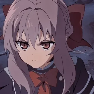 ☂ emoji hiiragi shinoa Telegram sticker 20 of 33