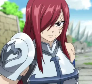 🪐 emoji Erza Scarlet➹By : @Relaynime Telegram sticker 14 of 25