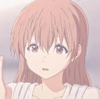 🖤 emoji shoko nishimiya Telegram sticker 9 of 21