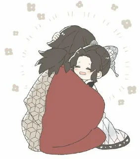 💜 emoji Shinobu x Giyuu Dilly's Telegram sticker 24 of 58