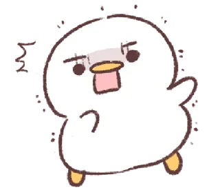 🐣 emoji ꒰ㅅ´ ˘ `꒱ ♡ @ikmut! Telegram sticker 17 of 24