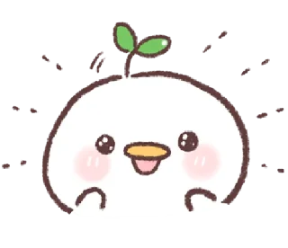 🐣 emoji ꒰ㅅ´ ˘ `꒱ ♡ @ikmut! Telegram sticker 21 of 24