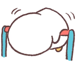 🐣 emoji ꒰ㅅ´ ˘ `꒱ ♡ @ikmut! Telegram sticker 10 of 24