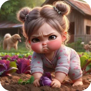 😡 emoji Baby baby Telegram sticker 15 of 86