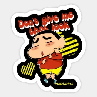 😳 emoji SHINCHAN Telegram sticker 19 of 19