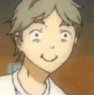 😌 emoji haikyuu meme @gcdsinner Telegram sticker 19 of 43