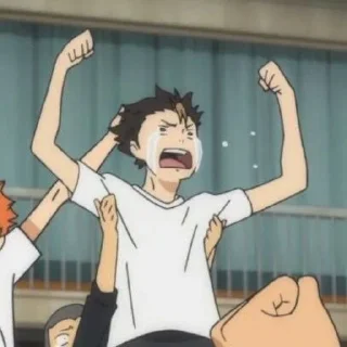 😭 emoji haikyuu meme @gcdsinner Telegram sticker 24 of 43