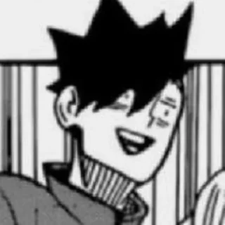 😌 emoji haikyuu manga meme Telegram sticker 19 of 20