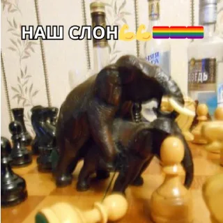 🐘 emoji ЕБЕЙШИЙ СТИКЕРПАК by @skrepi Telegram sticker 12 of 81