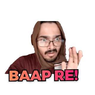 😱 emoji Indian Stars Telegram sticker 23 of 38
