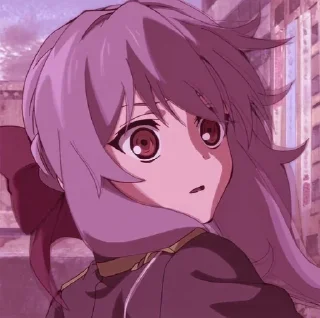 🐨 emoji Shinoa Hiiragi @SayuOgiwara22 Telegram sticker 7 of 23
