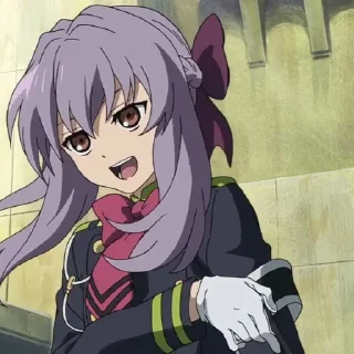 🗡 emoji ❍ shinoa Hiiragi - @sakutikel Telegram sticker 22 of 31