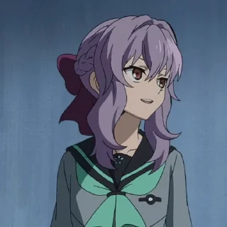 🗡 emoji ❍ shinoa Hiiragi - @sakutikel Telegram sticker 13 of 31