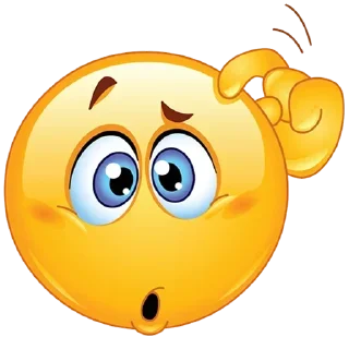 😕 emoji Emoticons × @istackme Telegram sticker 6 of 91
