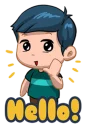😊 emoji LDR Couple Story @Tikelmu Telegram sticker 2 of 81