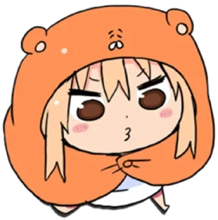 😗 emoji @stickersbag 💖 Umaru 🧚‍♀ Telegram sticker 21 of 66