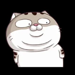 🤔 emoji Ami fat Cat 😸 { @Lucky_kaif05 Telegram sticker 21 of 38