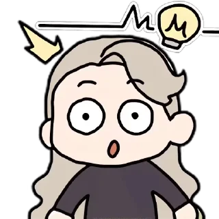 🤨 emoji 乃琳脑洞波装扮 @vytessa 维护 Telegram sticker 19 of 20