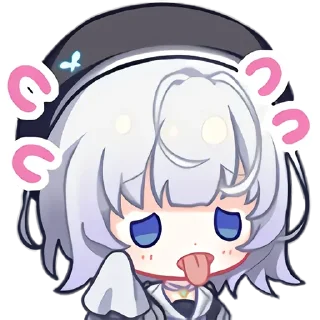 🥵 emoji 雫るる 不由 @fivestarrcrest 维护 Telegram sticker 20 of 31